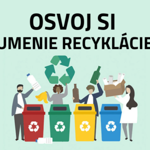 osvoj si umenie recyklacie