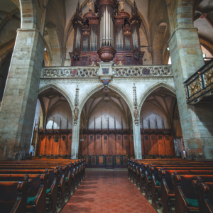 Organ v Bazilike sv. Jakuba, autor Marek Tlusták