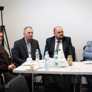 Spotkanie w sprawie Interreg z delgecja z Levoca - 16 marca 2023 r. - fot. Andrzej Famielec - Kalwaria 24-01178