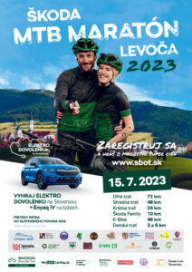 DTP 02283 skoda SBOT Maraton 2023 PLAGAT A3 - Levoca-krivky