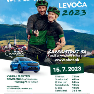 DTP 02283 skoda SBOT Maraton 2023 PLAGAT A3 - Levoca-krivky