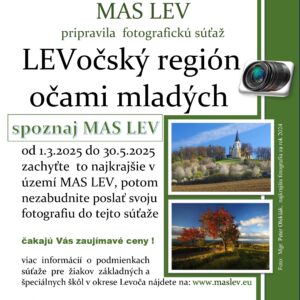 Fotografická súťaž - spoznaj MAS LEV 2025 1