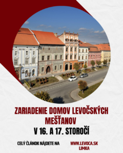 Zaraiadenie domov levocskych mestanov