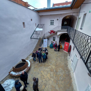 1. Zrekonštruovaný meštiansky dom na Námestí Majstra Pavla 47