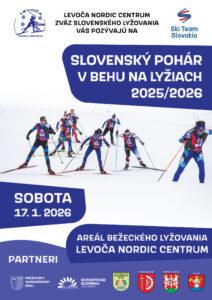 Pohar v behu na lyziach