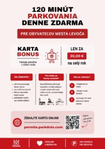 OPRAVA_ 120 MINÚT PARKOVANIA DENNE ZDARMA