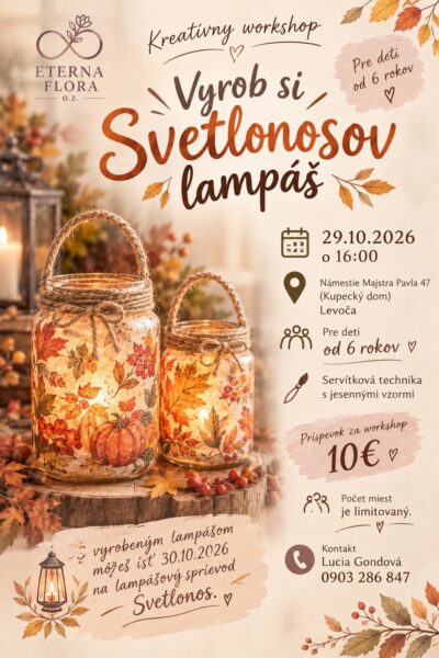 Tvorime v Kupeckom dome: Svetlonosov lampáš